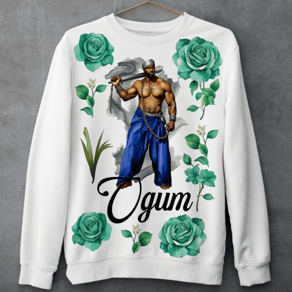 Moletom Ogum com flores