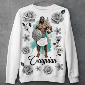 Moletom Oxaguian com flores