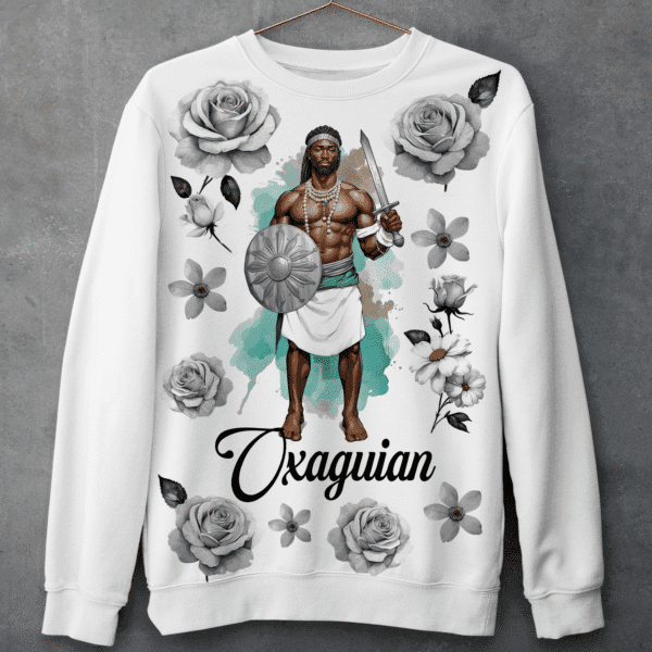 Moletom Oxaguian com flores
