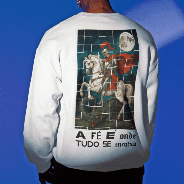Moletom São Jorge fé