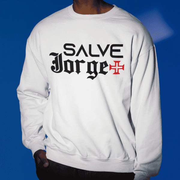 Moletom São Jorge fé frente