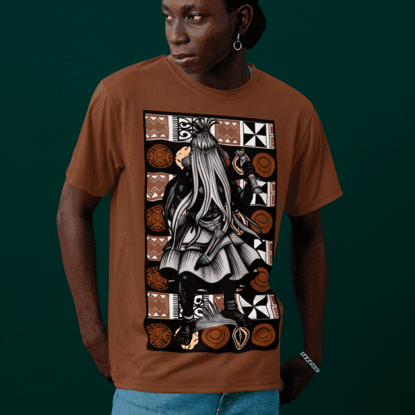 Camiseta Omolu símbolos