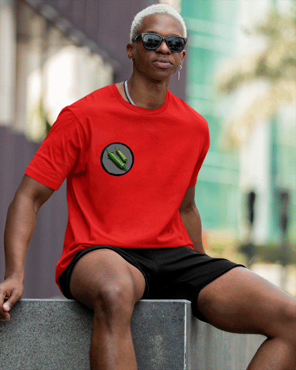 Camiseta Xangô oferenda vermelha frente