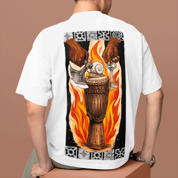 Camiseta Ogan de Airá branco