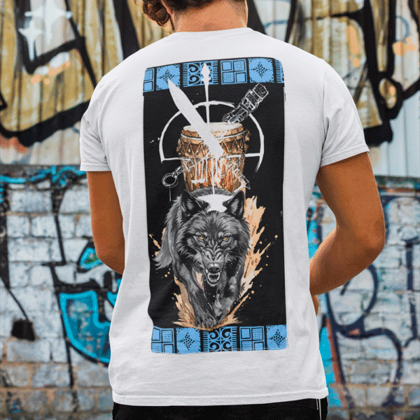 Camiseta Ogan de Ogum branco
