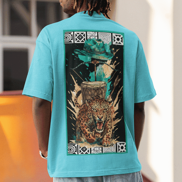 Camiseta Ogan de Oxóssi azul