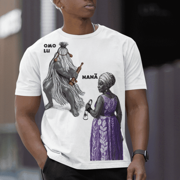 Camiseta de Nanã e Omolu