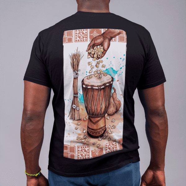Camiseta Ogan de Omolu preto