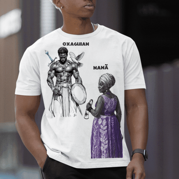 Camiseta de Nanã e Oxaguian