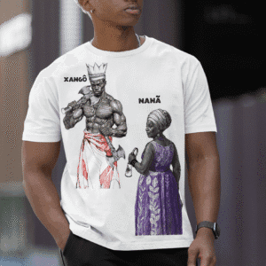 Camiseta de Nanã e Xangô