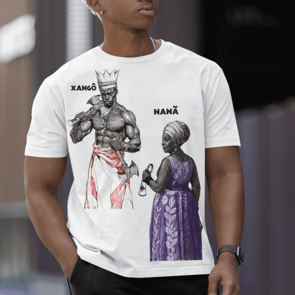 Camiseta de Nanã e Xangô