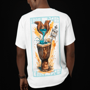 Camiseta Ogan de Oxalá branco
