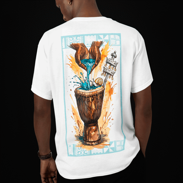 Camiseta Ogan de Oxalá branco