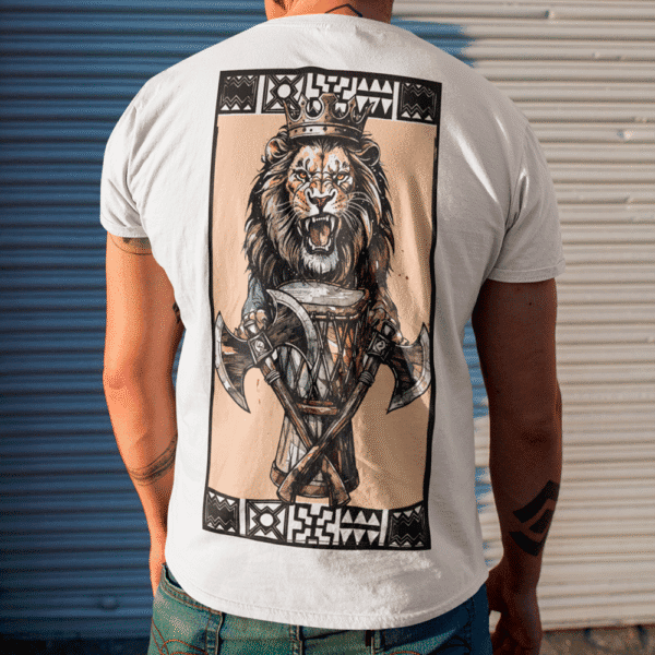Camiseta Ogan de Xangô branco