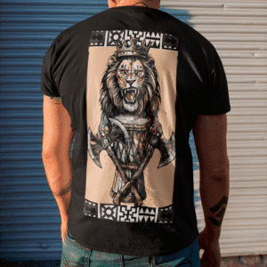Camiseta Ogan de Xangô preto