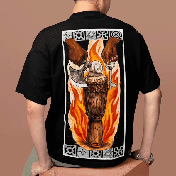 Camiseta Ogan de Airá preto