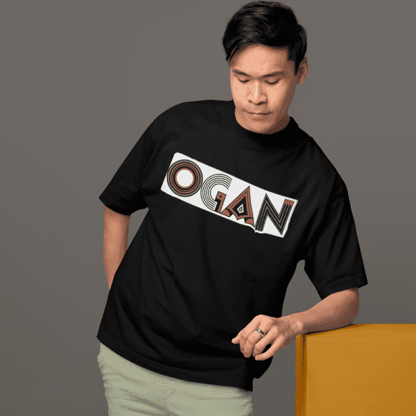 Camiseta Ogan de Airá preto frente