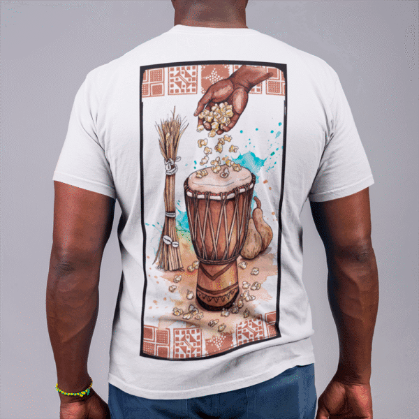 Camiseta Ogan de Omolu branco