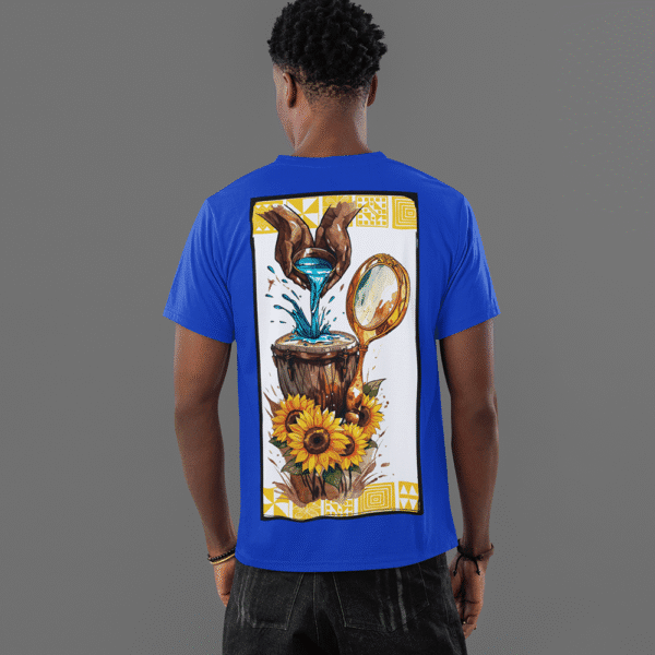 Camiseta Ogan de Oxum azul royal