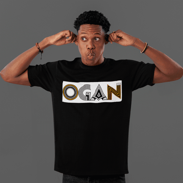 Camiseta Ogan de Oxum preto frente