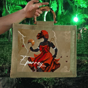 Bolsa Iansã com Alça de Bambu