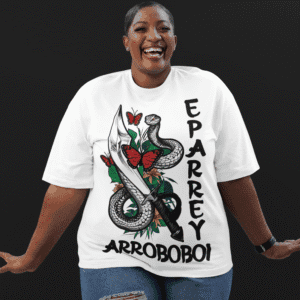 Camiseta Iansã e Oxumarê ferramentas