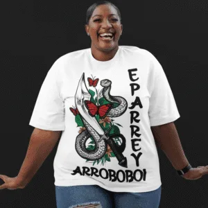 Camiseta Iansã e Oxumarê ferramentas