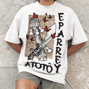 Camiseta Iansã e Omolu ferramentas