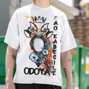 Camiseta Yemanjá e Xangô ferramentas