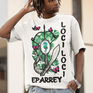 Camiseta Iansã e Logun Edé ferramentas