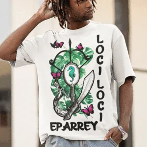 Camiseta Iansã e Logun Edé ferramentas