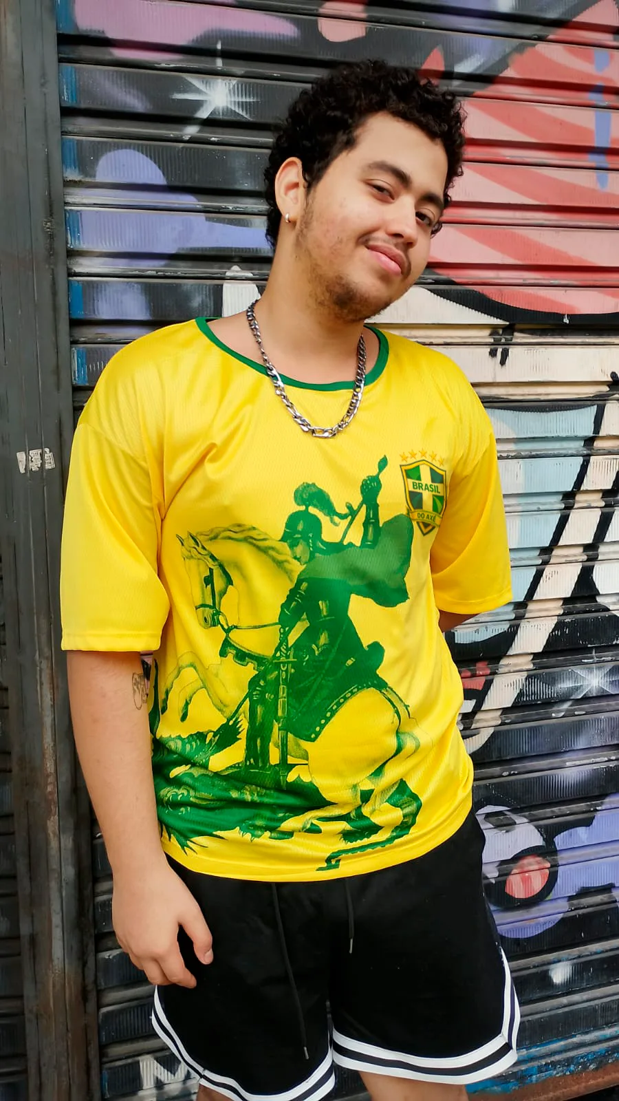 Camiseta do Brasil São Jorge 2