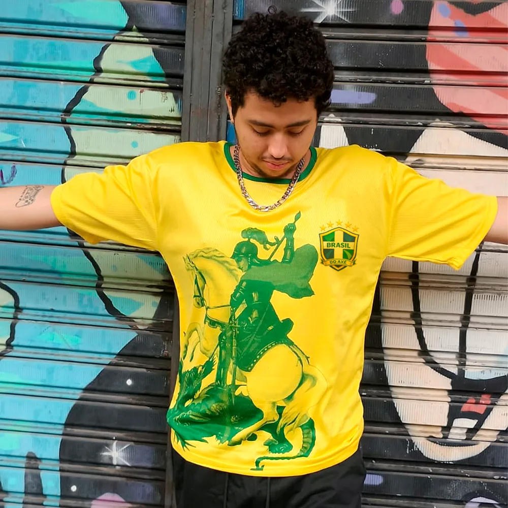 Camiseta do Brasil São Jorge