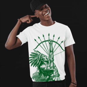 Camiseta Caboclo Sete Flechas estampa total