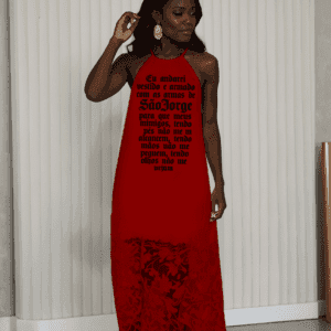 Vestido de renda São Jorge