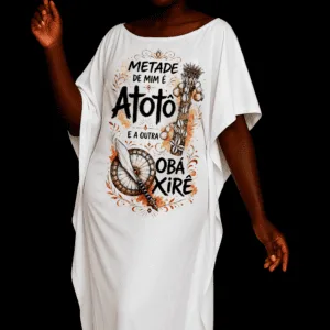 Alaka Metade Omolu e Obá frase