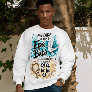 Moletom metade Oxaguian e Oxum