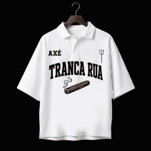 Camisa polo time Tranca Rua frente