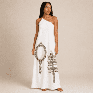 Vestido ferramentas Yemanjá e Oxalá