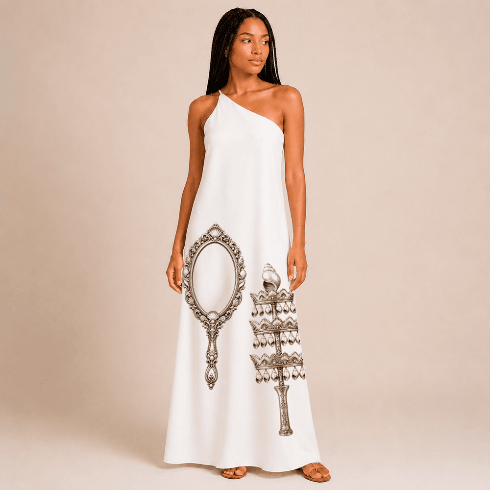 Vestido ferramentas Yemanjá e Oxalá