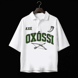 Camisa polo time Oxóssi frente